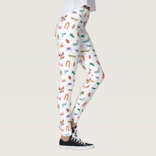 Cute Colorful Insect Pattern Leggings (Rechts)