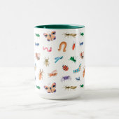 Cute Colorful Insect Pattern Mok (Midden)