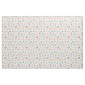 Cute Colorful Insect Pattern Stof (Fat Quarter)