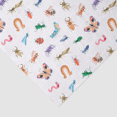 Cute Colorful Insect Pattern Tissuepapier (Detail)