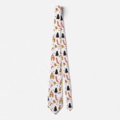 Cute Colorful-kerstpatroon Stropdas (Voorkant)