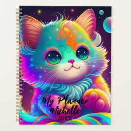 Cute Colorful Kitten Planner