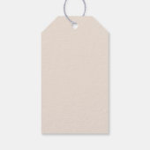 Cute Colorful Macarons Pattern Dank u Cadeaulabel (Achterkant)