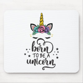 Cute Colorful Magical Unicorn Muismat