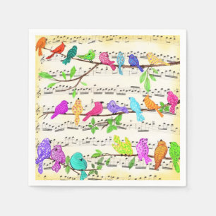 Cute Colorful Musical Birds Symphony - Happy Song Servet
