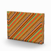 Cute Colorful native aztec-ontwerp Fotoblokken (Rechts)