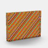Cute Colorful native aztec-ontwerp Fotoblokken (Links)