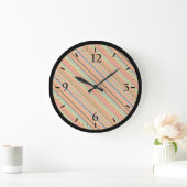 Cute Colorful native aztec-ontwerp Grote Klok (Huis)
