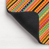 Cute Colorful native aztec-ontwerp Muismat (Hoek)