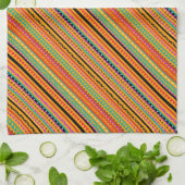 Cute Colorful native aztec-ontwerp Theedoek (Gevouwen)