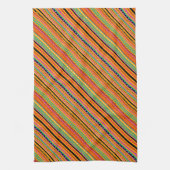 Cute Colorful native aztec-ontwerp Theedoek (Verticaal)