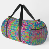 Cute colorful neon tracks design plunjezak (Rechterhoek)