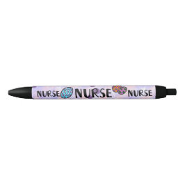 Cute Colorful Nurse Paarse Pen