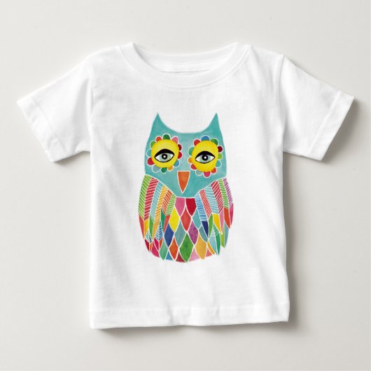 Cute Colorful Owl (Voorkant)