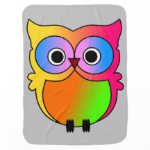 Cute colorful owl
