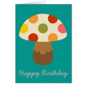 Cute colorful paddenstoelen (Voorkant)