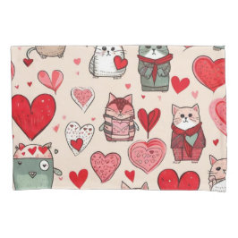 Cute colorful paddenstoelen kussensloop