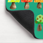 Cute colorful paddenstoelen muismat (Hoek)