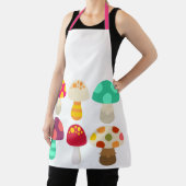 Cute colorful paddenstoelen schort (Insitu)