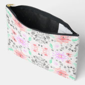 Cute colorful pastel floral aztec etui (Open)