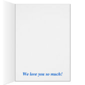 Cute Colorful Personalized Photo Moederdag Kaart (Binnen (Rechts))