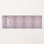 Cute Colorful Polka Dots Yogamat (Voorkant (horizontaal))