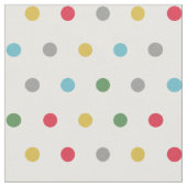 Cute colorful polka stips stof (Close Up)