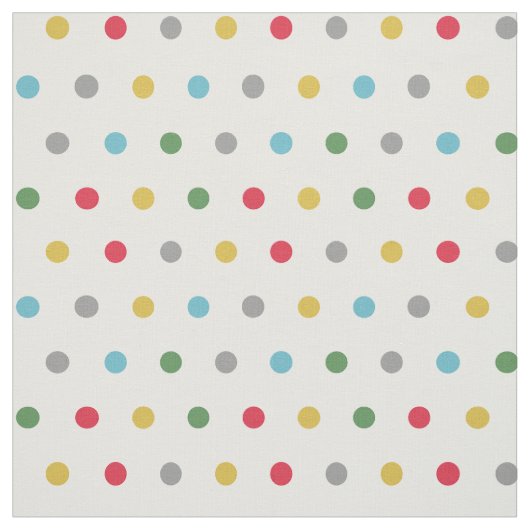Cute colorful polka stips stof (Swatch)
