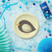 Cute colorful quirky bird paper bord (Feest)