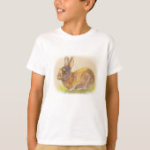Cute colorful Rabbit T-shirt (Voorkant)
