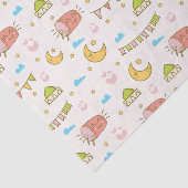 Cute Colorful Ramadan Eid Mubarak Happy Eid Tissuepapier (Detail)