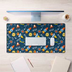 Cute Colorful Space Adventtern Bureaumat
