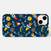 Cute Colorful Space Adventtern Case-Mate iPhone Case (Achterkant (horizontaal))