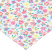 Cute colorful spring blob Patlecloth Tafelkleed (Gekanteld)