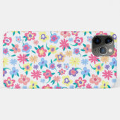 Cute colorful spring flower patroon Case-Mate iPhone case (Achterkant (horizontaal))