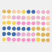 Cute Colorful Stippen Scandinavian Pattern Inpakpapier Vel (Voorkant 2)