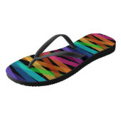 Cute Colorful Striped Pattern Teenslippers (Schuin)