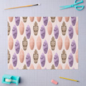 Cute Colorful Surfboards ontkoppelen Tissuepapier (Craft)