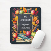 Cute Colorful Teacher Appreciation Muismat (Met muis)