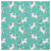 Cute Colorful Unicorn Stof (Swatch)