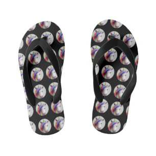 Cute Colorful Unicorn Teenslippers voor kinderen