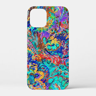 Cute colorful vintage floral Case-Mate iPhone case