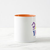 Cute Colorful Yoga Design Mok (Midden)