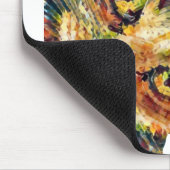 Cute Colourful Cat Mouse mat Muismat (Hoek)