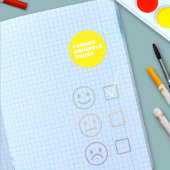 Cute Colourful Teacher Encouragment Upliftfing Ronde Sticker