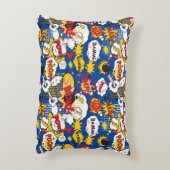 Cute Comic Pattern  Accent Kussen (Achterkant (Verticaal))