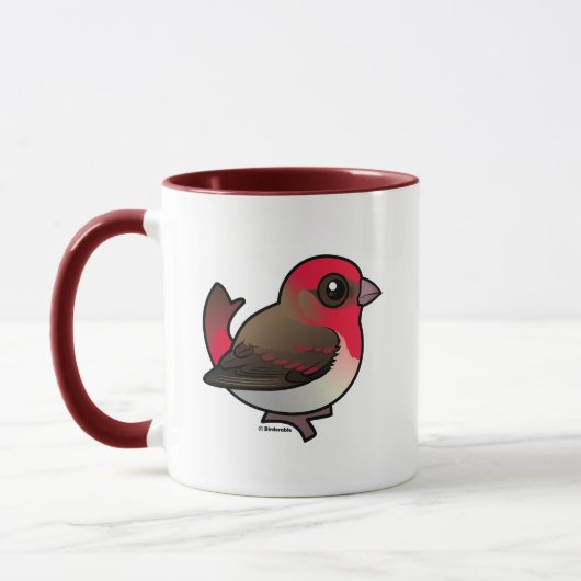 Cute Common Rosefinch Mok (Links)