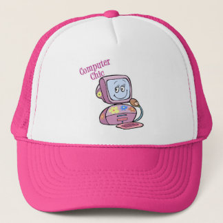 Cute Computer Chic Design Trucker Pet