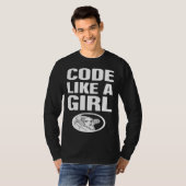 Cute Computer Science & Programming Ada Lovelace T-shirt (Voorkant volledig)