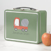 Cute Concrete Mixer Illustratie Aangepast (In situ)